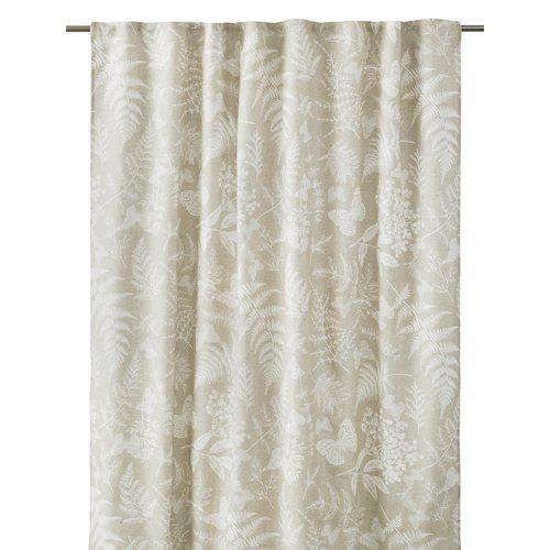 2-pack Gordijn 'Fern' 135x290 - Beige