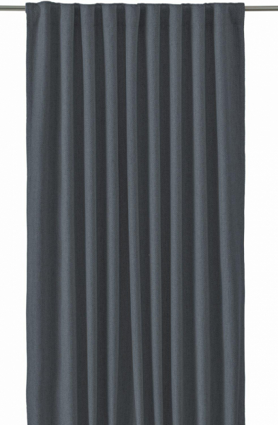 2-pack Gordijn 'Greenwich' 140x280 - Donkergrijs
