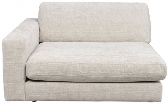 Chaise longue 'Duncan' V - Lichtgrijs