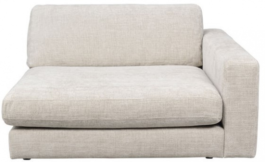 Chaise longue 'Duncan' H - Lichtgrijs