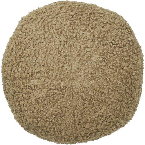 Decoratiekussen 'Elsie' 25cm - Beige/Bruin