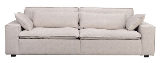 Bank 'Rawlins' 3-zits 259cm - Beige
