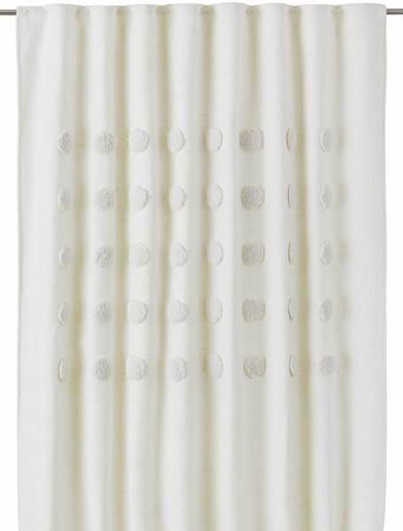 Gordijn 'Pom' 140x280 - Offwhite
