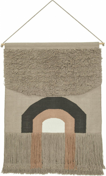 Wanddecoratie 'Adam' 80x105 - Beige
