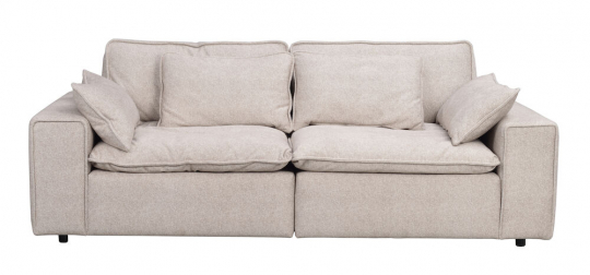 Bank 'Rawlins' 3-zits 226cm - Beige