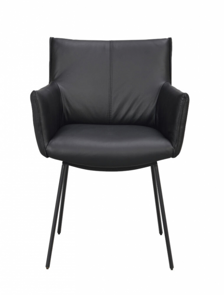 Armstoel 'Hinckley' - Zwart