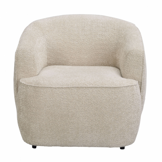Fauteuil 'Dermot' - Lichtbeige