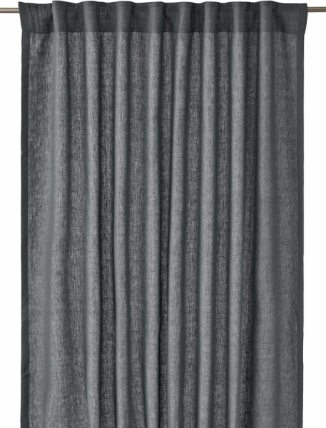 2-pack Gordijn 'Ingrid' 140x280 - Grijs
