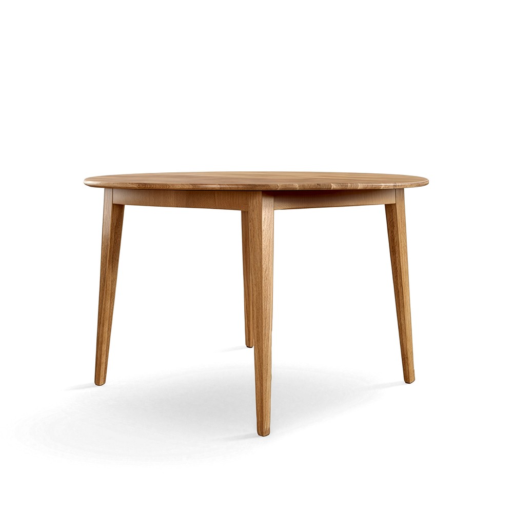 Eettafel 'Saba' Rond 120cm - Eik