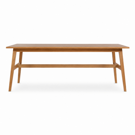 Eettafel 'Alfors' 210x100cm - Naturel
