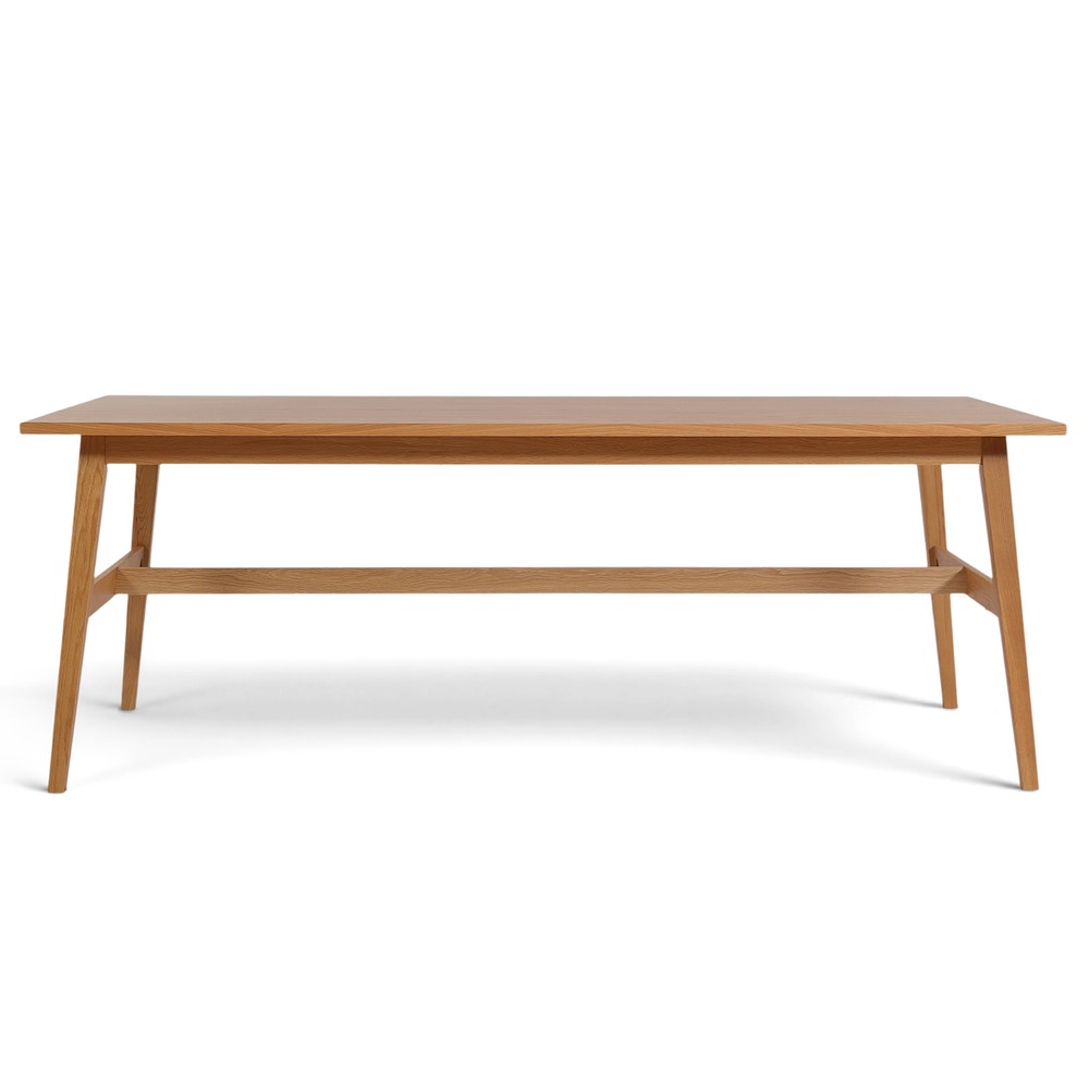 Eettafel 'Alfors' 210x100cm - Naturel