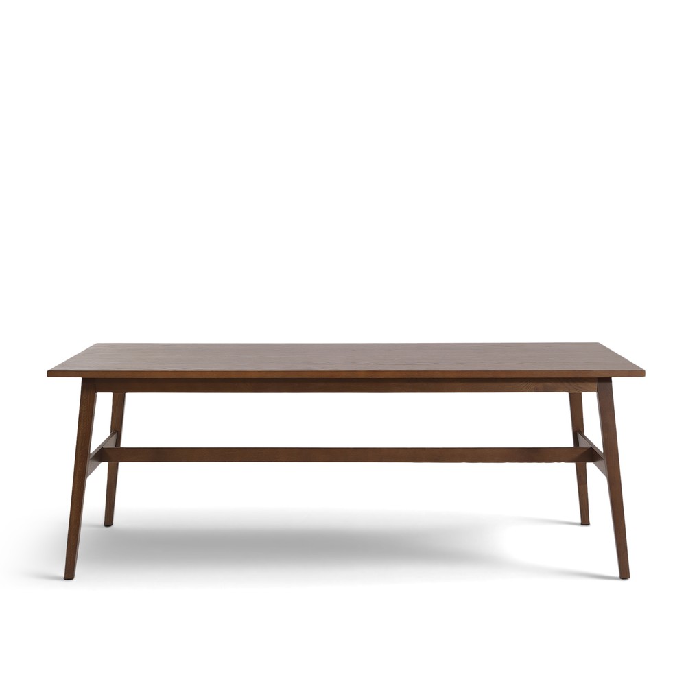 Eettafel 'Alfors' 210x100cm - Walnoot