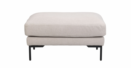Voetenbank 'Corwin' - Lichtbeige