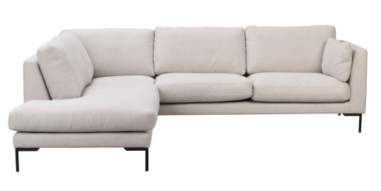 Bank 'Corwin' Links - Lichtbeige