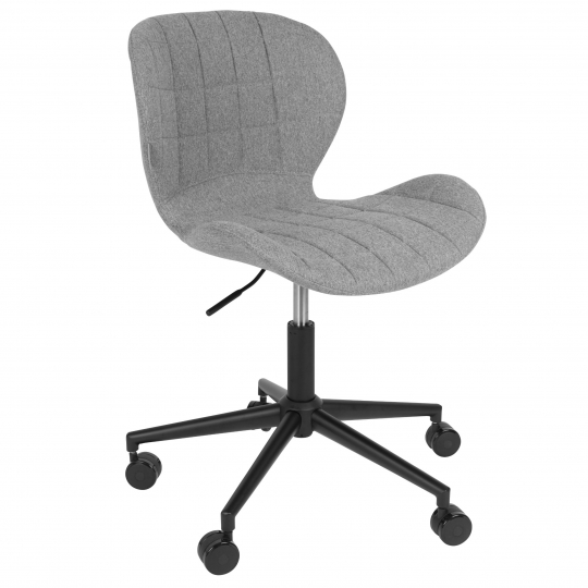Bureau stoel 'Omg' - Zwart/Grijs
