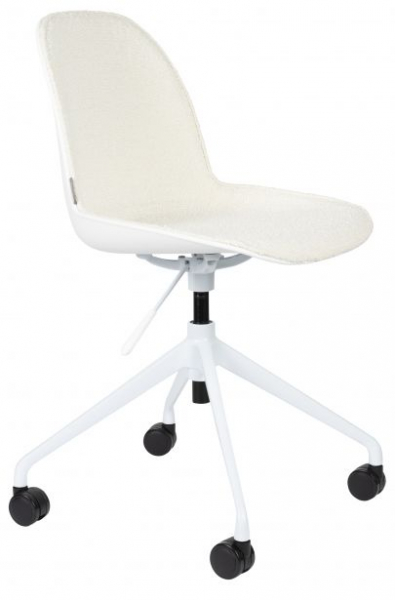 Bureau stoel 'Kuip' - Wit