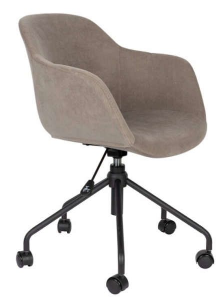 Bureau stoel 'Junzo' - Grijs