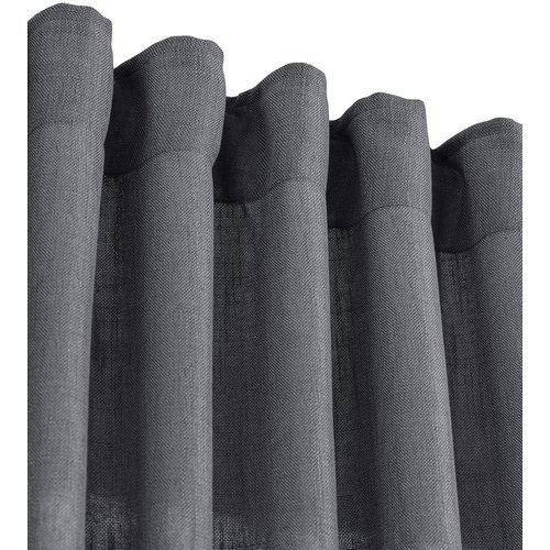 Gordijnpaneel 'Cecil' 47x250 - Grijs