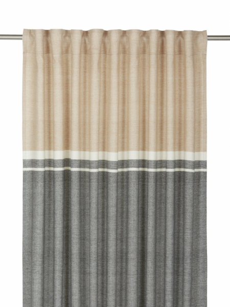 2-pack Gordijn 'Carin' 140x260 - Bruin