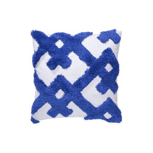 Kussenhoes 'Ines' 45x45- Blauw