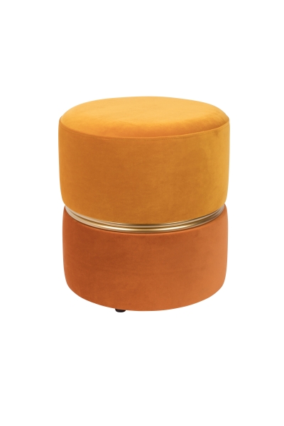 Hocker 'Bubbly Sun' - Geel