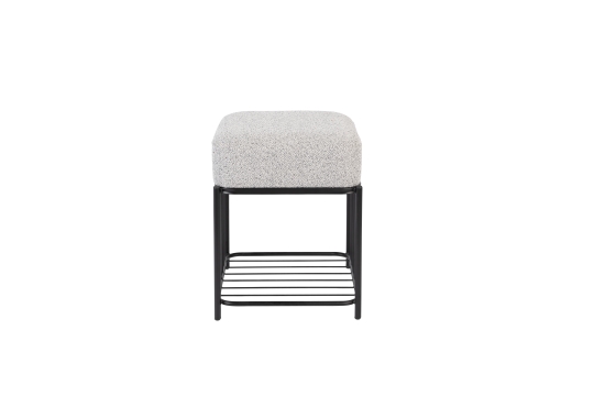 Hocker 'Milou' Vierkant - Grijs