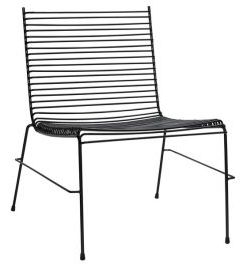 String Lounge Chair 'Park' - Zwart