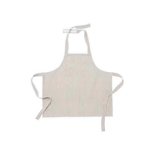 Schort 'Kitty' 55x50 - Beige/Wit