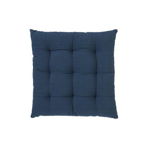 Stoelkussen 'Louie' 40x40 - Blauw
