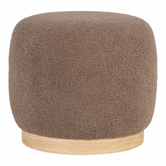 Poef 'Belfort' - Bruin