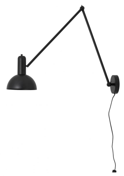 Wandlamp 'FREYA' - Zwart