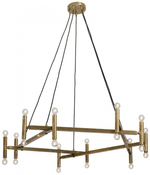 Plafondlamp 'Chandelier' - Messing