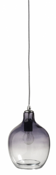 Plafondlamp 'Bubble' - Rookkleurig