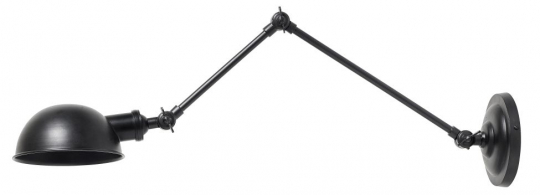 Wandlamp 'Aura' - Zwart