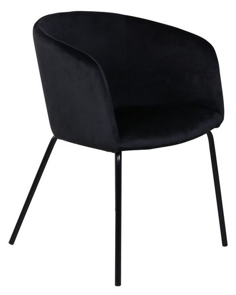 Stoel 'Astrid' - Zwart
