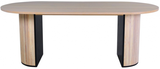 Eettafel 'Barkaby' 90x200cm - Natuur
