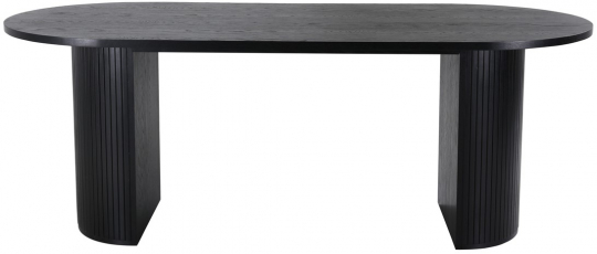 Eettafel 'Barkaby' 90x200cm - Zwart