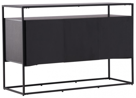 Kast 'Kingsport' 120x80cm - Zwart