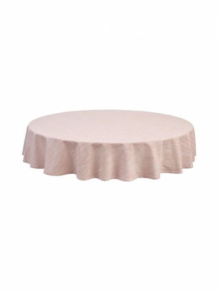 Tafelkleed 'Sabina' Rond 200cm - Roze