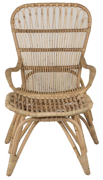 Fauteuil 'Edsta' - Natuurlijk