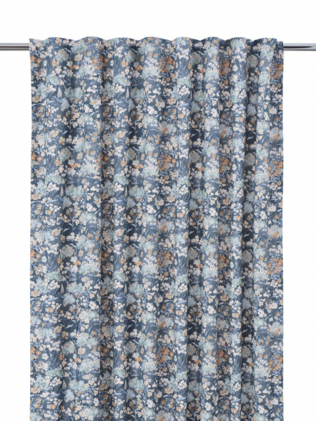 2-pack Gordijn 'Äng' 135x280cm - Blauw