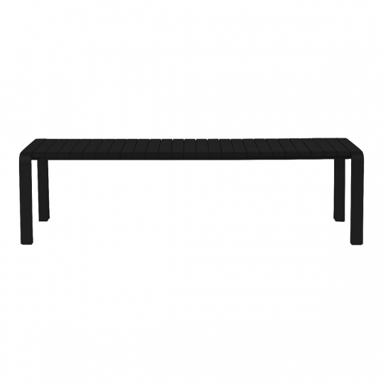 Tuinbank 'Vondel' 175x45cm - Zwart
