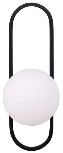 Wandlamp 'Agunnaryd' - Wit/Zwart