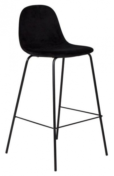Barstoel 'Eidsberg' - Zwart