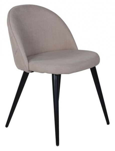 Stoel 'Elverum' - Beige linnen