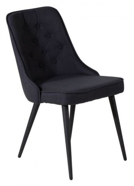 Stoel 'Elverum Deluxe' - Zwart