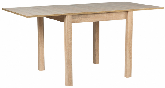 Eettafel 'Altea' 80-160x80cm - Eik