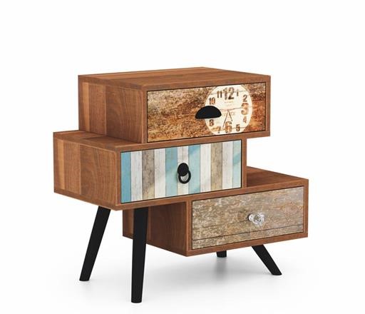 Nachttafel 'Mezo' - Vintage