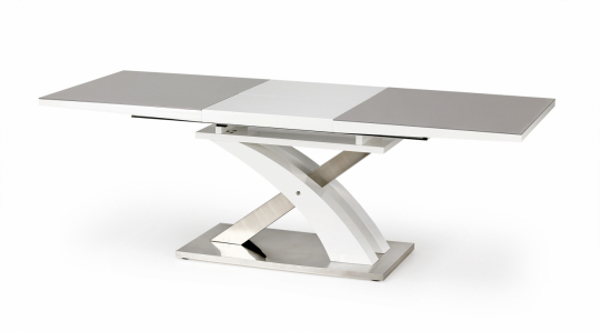 Eettafel 'Sandor' 160-220cm - Wit