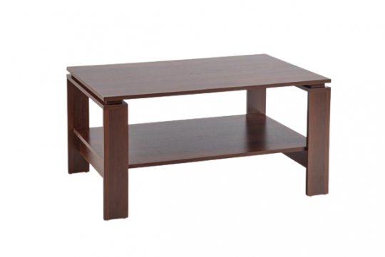 Salontafel 'Holmen' - Notenhout